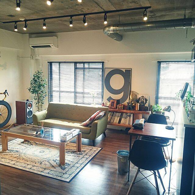 相性抜群！ミッドセンチュリー×北欧でリビングインテリア