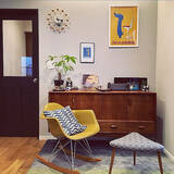 「相性抜群！ミッドセンチュリー×北欧でリビングインテリア」の画像5