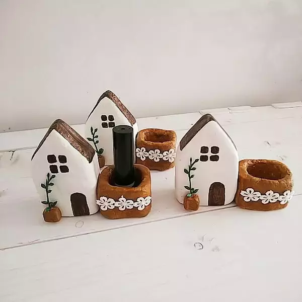 「ころんとしたフォルムが魅力♡ハンドメイドの粘土アイテム」の画像
