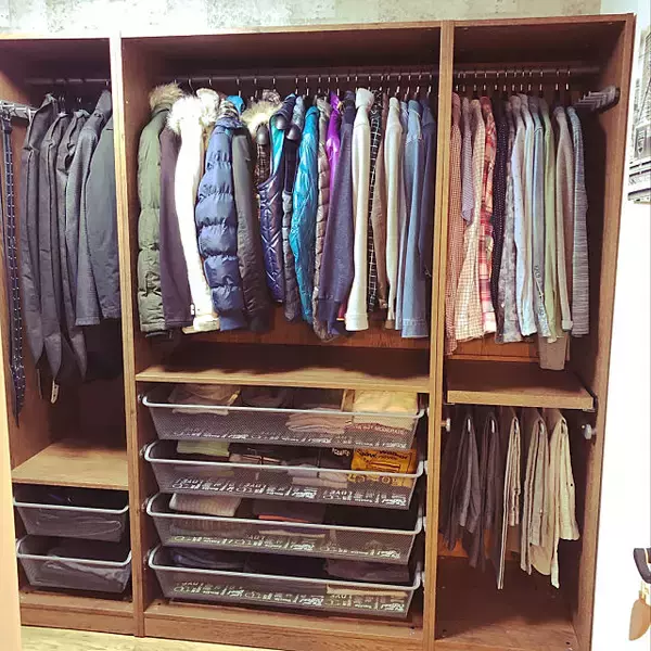 「こうすればよかった！使いやすいをキープ、洋服の賢い収納」の画像