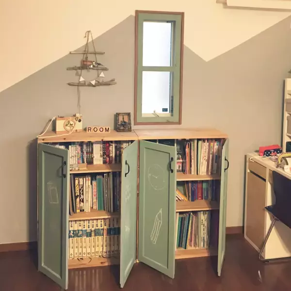 「世界にひとつだけ！本が読みたくなる私のてづくり本棚」の画像