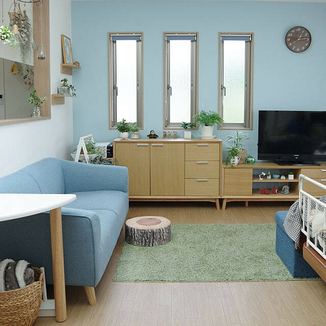 どんなテイストにも対応！ニトリでリビングコーディネート