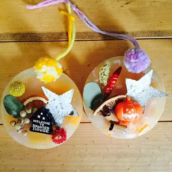 「癒しのルックス♡手作りアロマキャンドル&ワックスバー」の画像