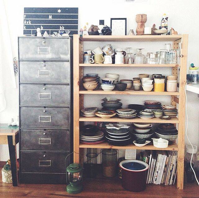 お気に入り食器は見せる収納が吉♡うっとりしちゃう実例