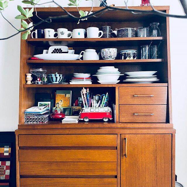 お気に入り食器は見せる収納が吉♡うっとりしちゃう実例