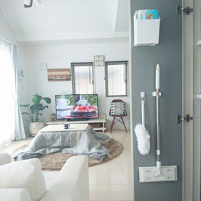 こういうのが便利！100均アイテムを活用した掃除道具収納