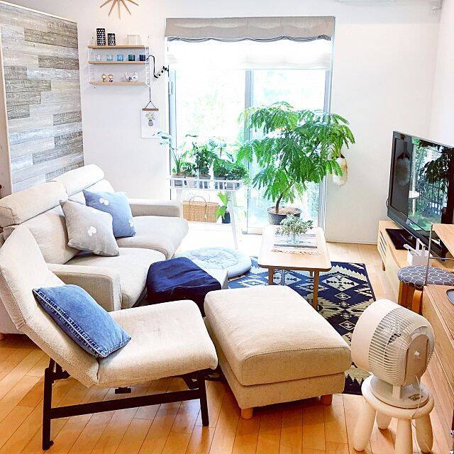 シンプルで使い方自在！リビングに最適な無印良品のソファ