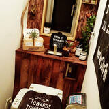 「100均リメイクシートでできる！トイレのイメチェン実例集」の画像1