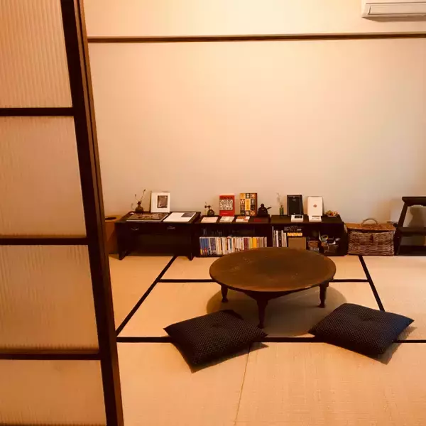 まるい形に癒される♡お部屋にちゃぶ台のあるくらし
