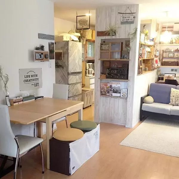 「カラーボックスでここまでできる！驚きのDIYアイデア集」の画像