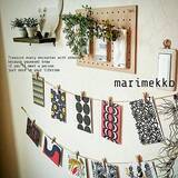 「DIYでお部屋にインパクトを☆マリメッコで作るインテリア」の画像2