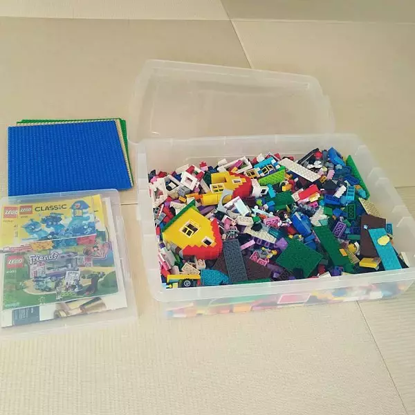 「親子でお片付け上手になれちゃう♡LEGOの収納アイディア」の画像