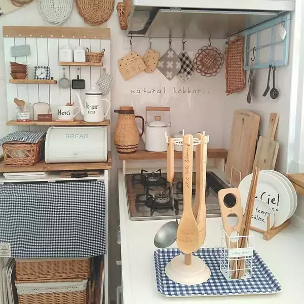 「出しっぱなしが美しい♡キッチンツールはこう魅せる」の画像