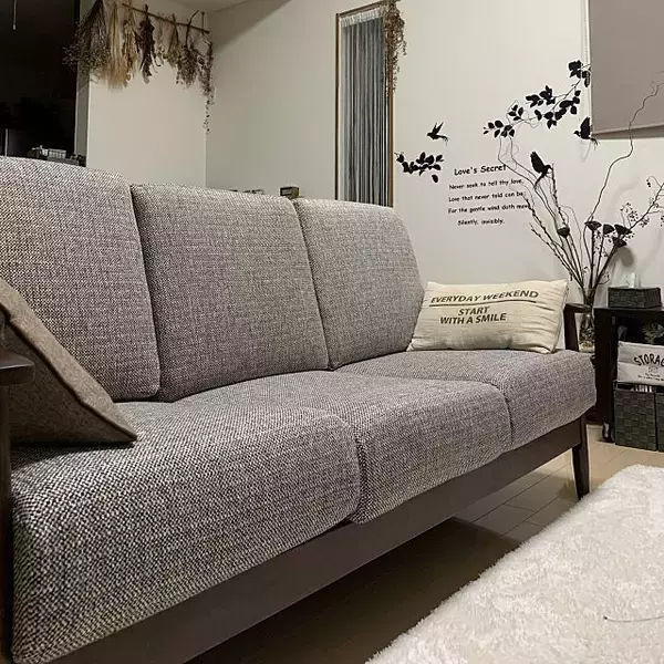 「快適空間はニトリで作る♡暮らしを豊かにしてくれるソファ」の画像