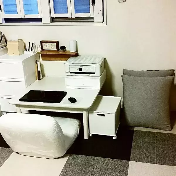 「カスタマイズも楽しいスグレ物♡ニトリのタイルカーペット」の画像