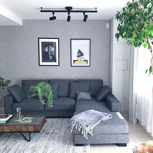 「生活感がない憧れスタイル☆シンプルモダンのリビング」の画像