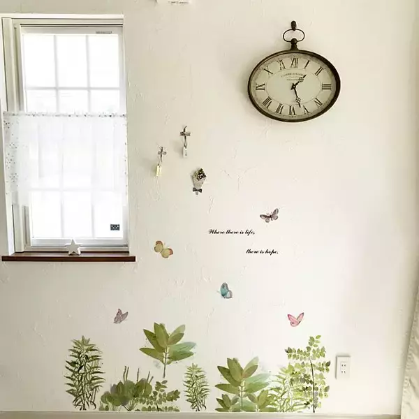 「貼るだけで簡単に模様替え♪ニトリのウォールステッカー」の画像