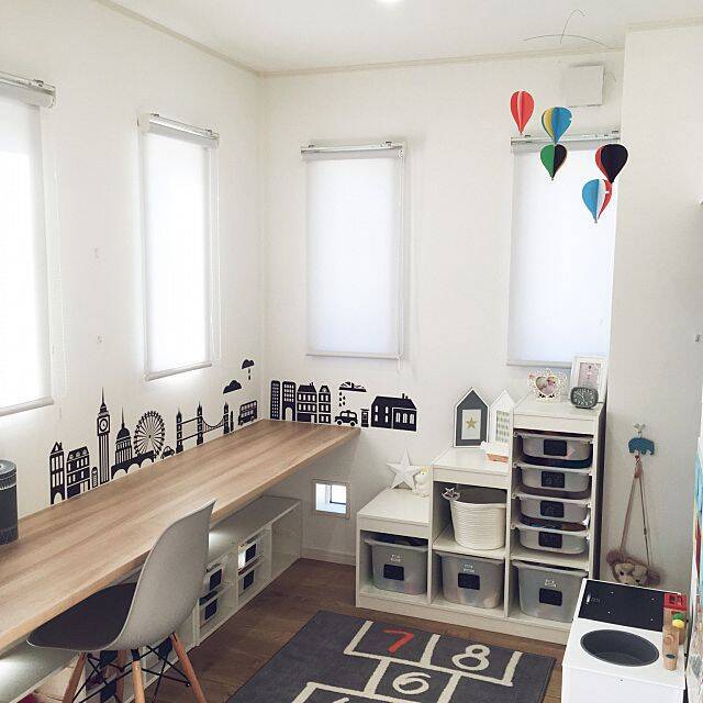 貼るだけで簡単に模様替え♪ニトリのウォールステッカー