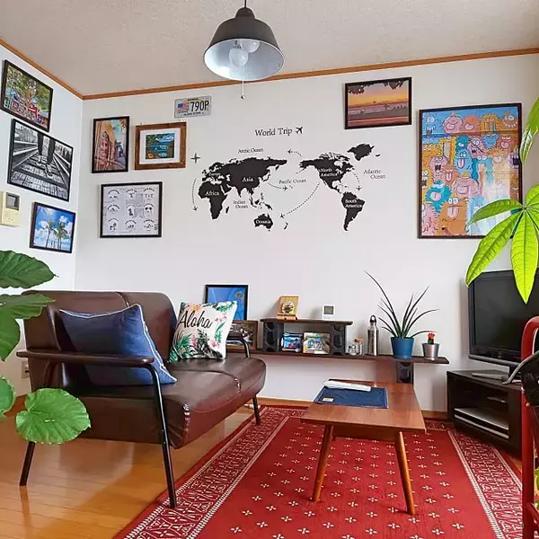 「貼るだけで簡単に模様替え♪ニトリのウォールステッカー」の画像