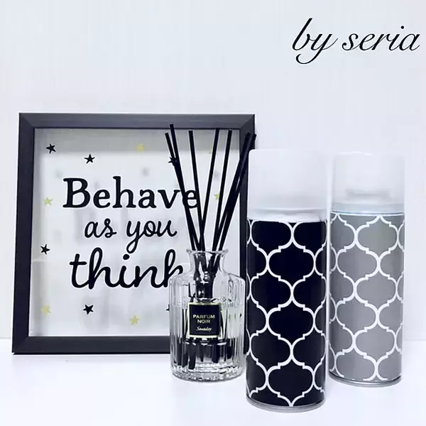 「スプレー缶の生活感が一変！セリアのスプレー缶カバー」の画像