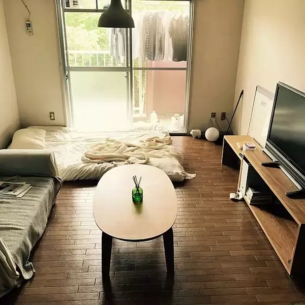 「寝室を心地いい空間に整える☆無印良品の寝具＆カバー」の画像