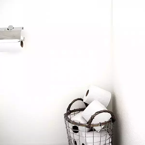 「アイデア満載！すっきり見せるトイレットペーパー収納術」の画像