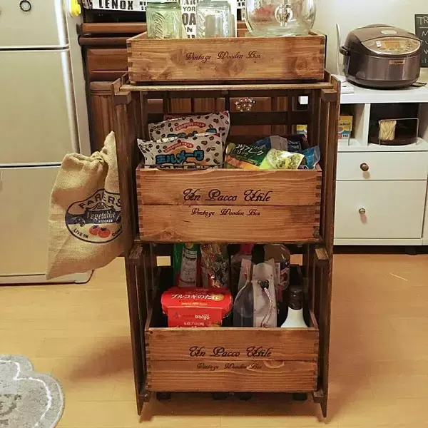 「可動式にして便利、快適に使える！100均キャスター活用法」の画像