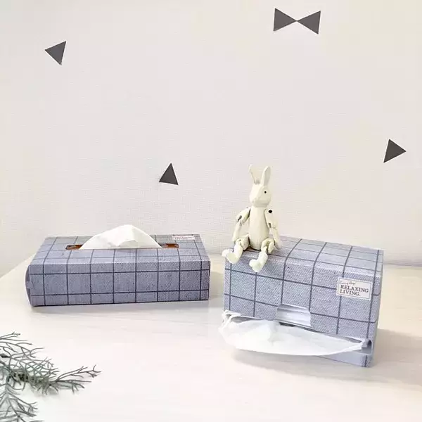 「ダイソーのグラフチェック☆クールでモダンなインテリアに」の画像