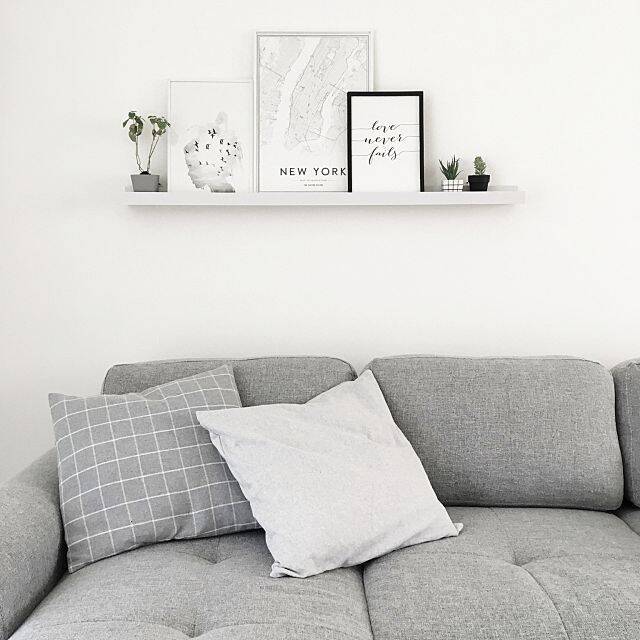 ダイソーのグラフチェック☆クールでモダンなインテリアに