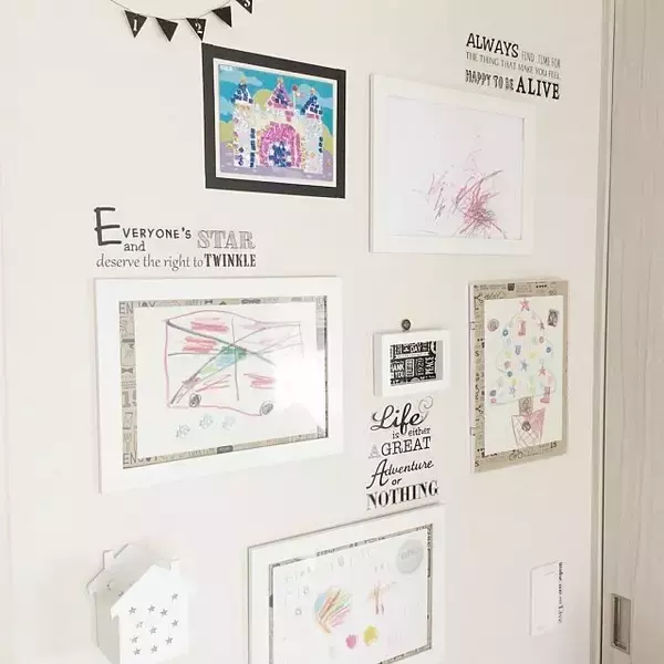 「簡単に、かわいく♡セリアのステッカーでお部屋アレンジ」の画像