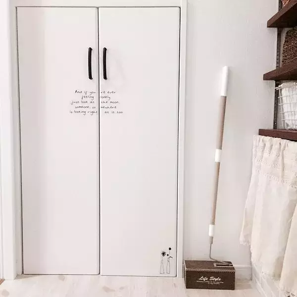 「簡単に、かわいく♡セリアのステッカーでお部屋アレンジ」の画像