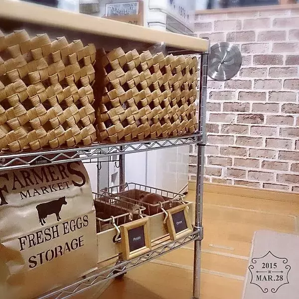 「サイズも雰囲気も自由自在！エリア別エコクラフト収納」の画像