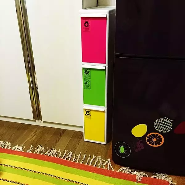 「デザインも機能性もバッチリ☆ニトリのゴミ箱使用実例集」の画像