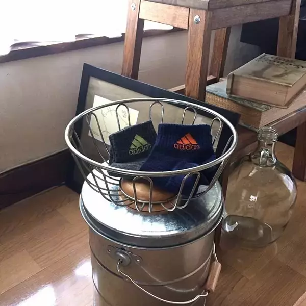 「靴下の収納ってこんなに楽しい！これが私の収納アイデア」の画像