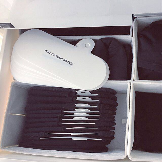 靴下の収納ってこんなに楽しい！これが私の収納アイデア