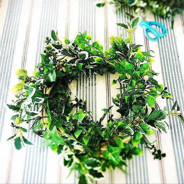 100均グリーンで楽しむ暮らし ダイソーフェイクグリーン 19年10月6日 エキサイトニュース 2 3