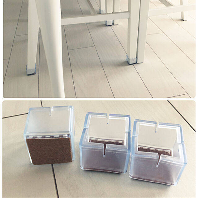 床を守る＆椅子を動かしやすくする！便利な椅子脚カバー