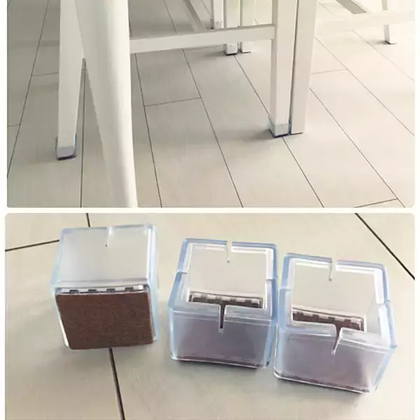 「床を守る＆椅子を動かしやすくする！便利な椅子脚カバー」の画像