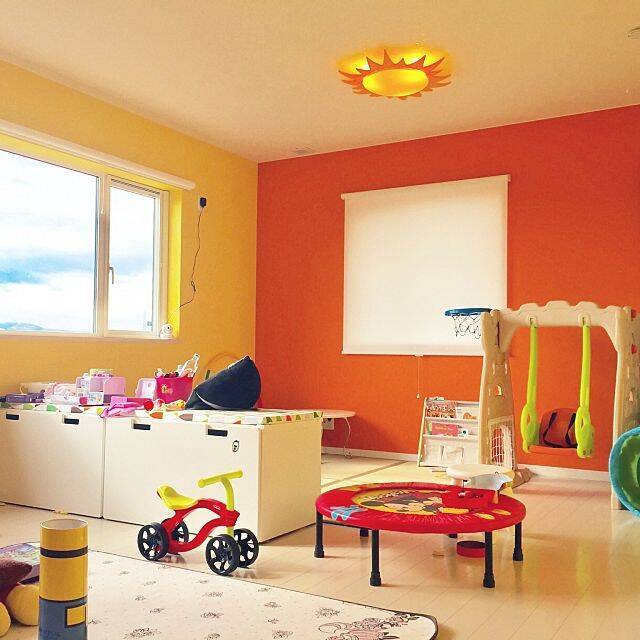 色彩豊かでHAPPY♡IKEAアイテムのあるカラフルなお部屋