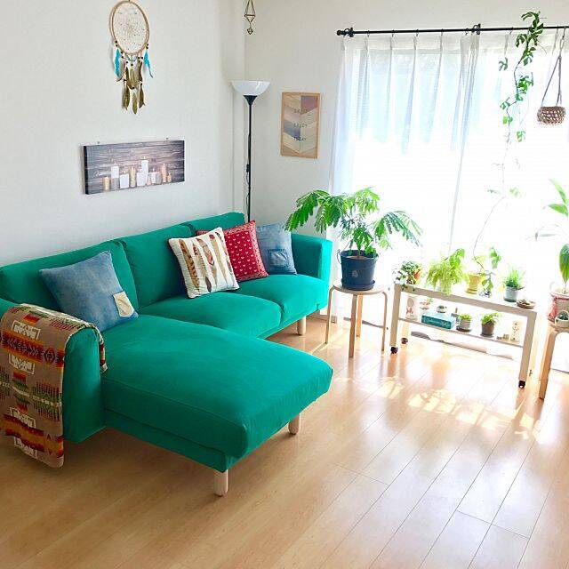 色彩豊かでHAPPY♡IKEAアイテムのあるカラフルなお部屋