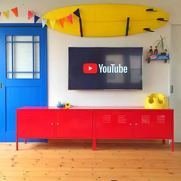 「色彩豊かでHAPPY♡IKEAアイテムのあるカラフルなお部屋」の画像