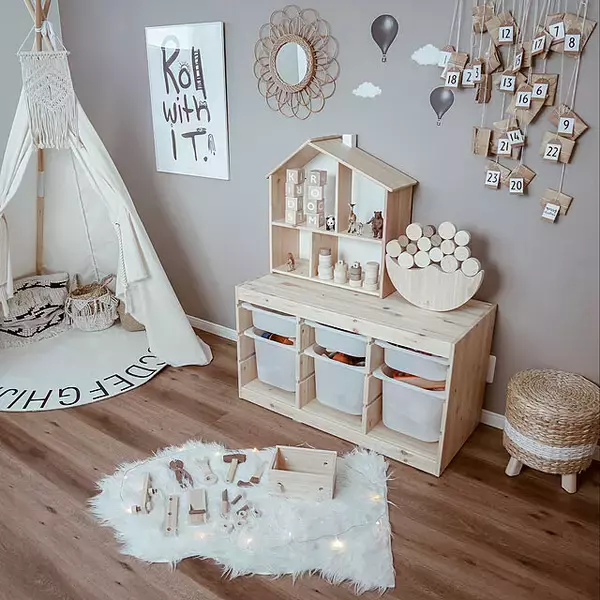 「実用的で便利！IKEAのトロファストを使って収納上手へ」の画像