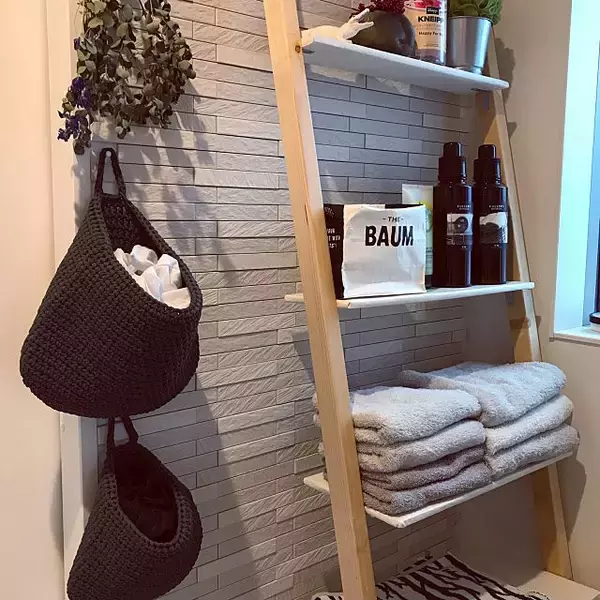 「ディスプレイや収納に！DIYで作れる自分だけのラダー」の画像