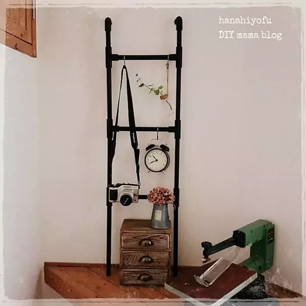 「ディスプレイや収納に！DIYで作れる自分だけのラダー」の画像
