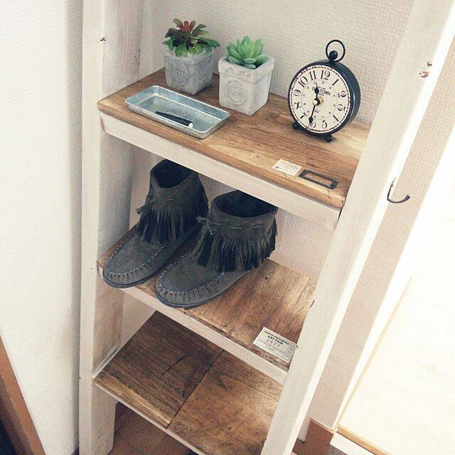 ディスプレイや収納に！DIYで作れる自分だけのラダー