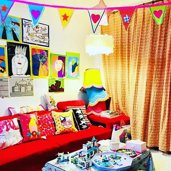 「色とりどりの世界をご自宅に☆カラフルキッチュインテリア」の画像