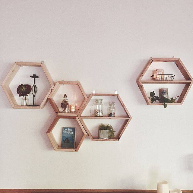 スペースを思い切りつかってインテリアを楽しむ♪壁のDIY