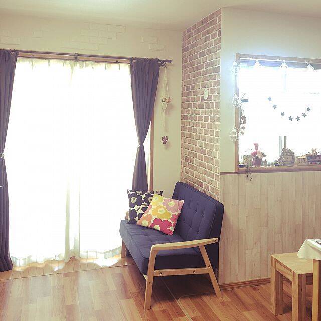 決め手はデザインとカラーと内部構造♡ニトリのソファー