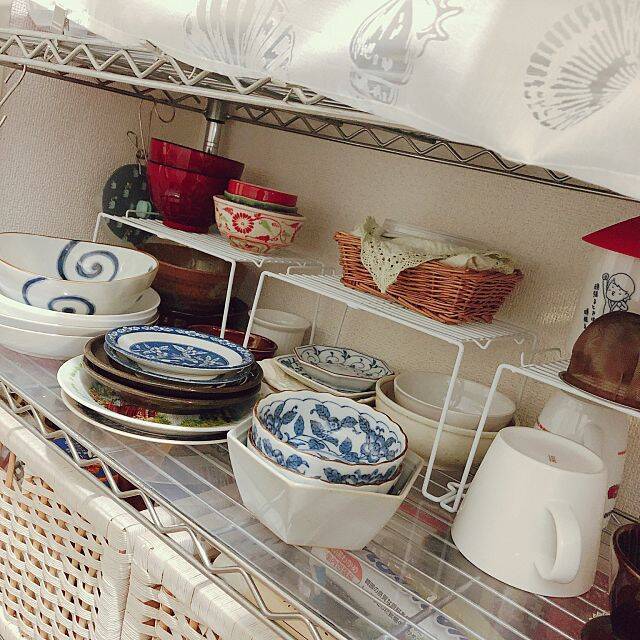 暮らしのモチベーションが上がる♡一人暮らしの食器収納