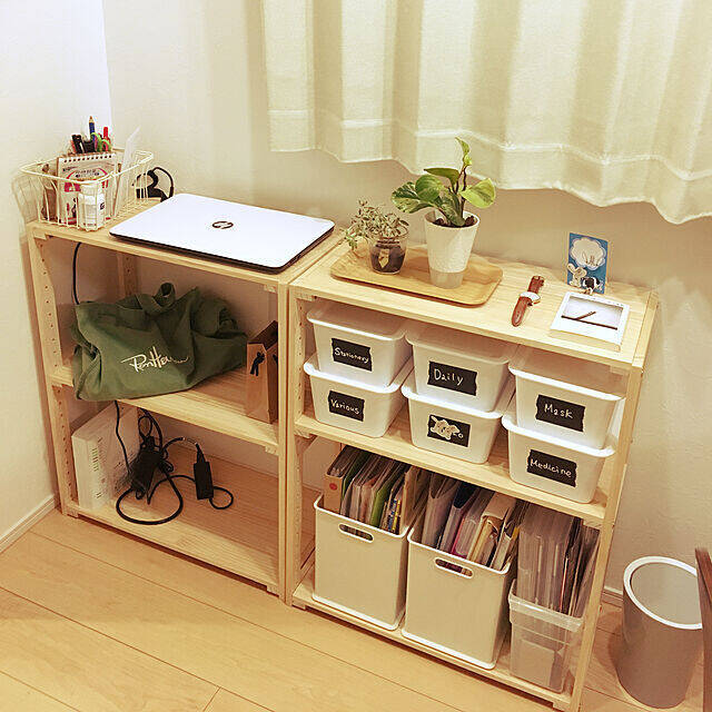 私はどこに使おうかな☆ダイソーの蓋つきスクエアボックス